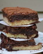 Брауни с арахисовым маслом