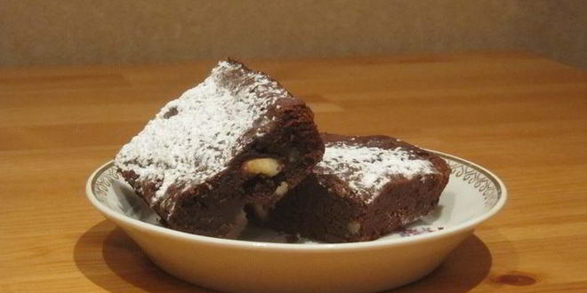 Рецепт брауни с фундуком