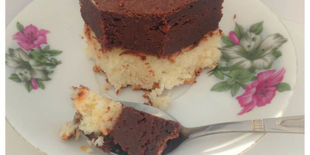 Как приготовить брауни с кокосовой основой