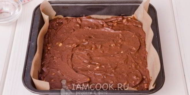 Рецепт брауни с орехами