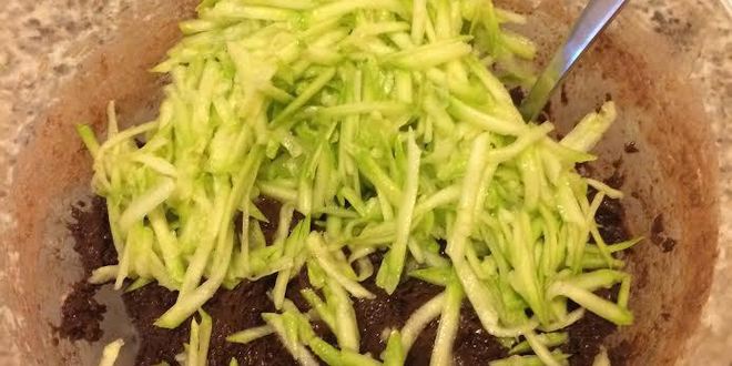 Рецепт брауни с цукини