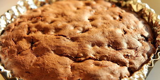 Рецепт брауни с творогом и вишней