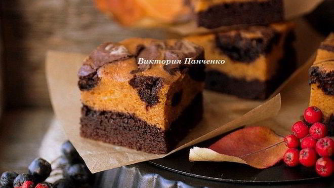 Рецепт Брауни с тыквой