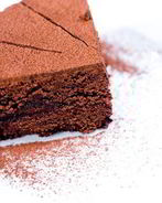 Брауни с вишней и лавандой