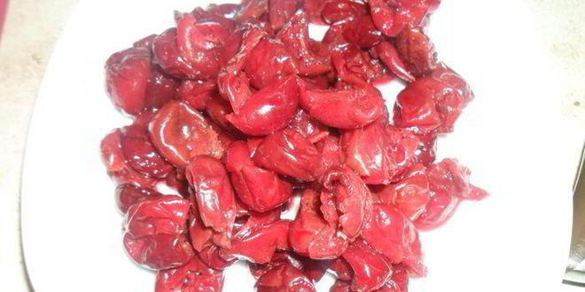 Рецепт брауни с вишнями и орехами