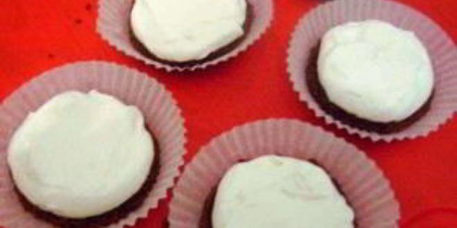 Рецепт черно-белые пирожные