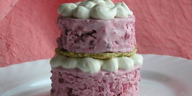 Рецепт фисташковое пирожное с брусничным семифредо