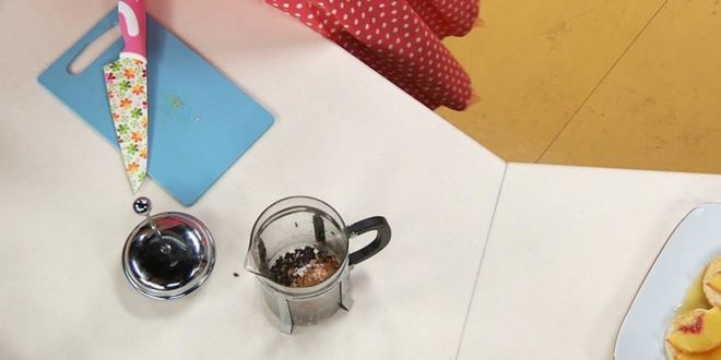 Рецепт карамельные пирожные с фруктами