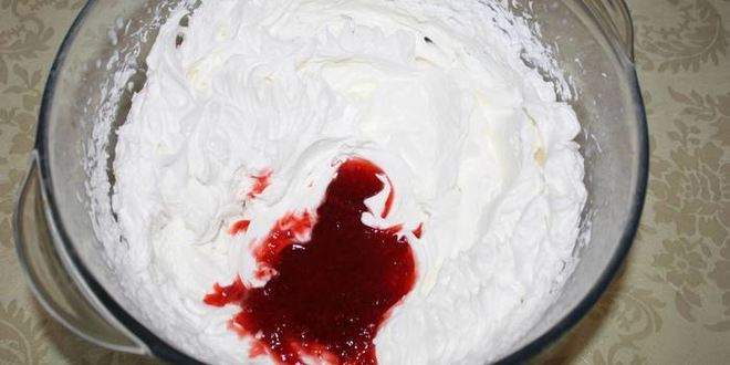 Рецепт клубнично-сливочное пирожное