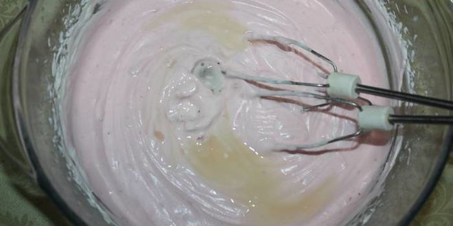 Рецепт клубнично-сливочное пирожное