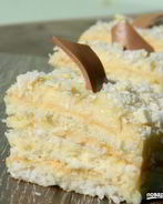 Кокосовое пирожное