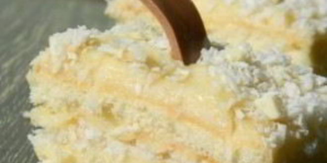 Рецепт кокосовое пирожное