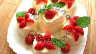 Рецепт Кокосовые пирожные без выпечки