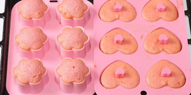 Рецепт малиново-ореховое пирожное