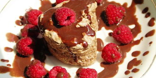 Рецепт миндально-кунжутные пирожные с мятой