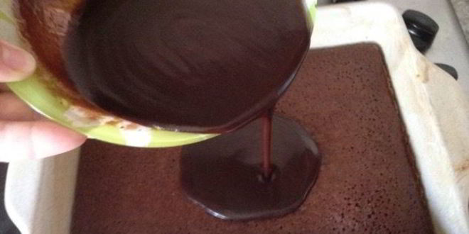 Рецепт необычное пирожное