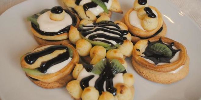 Рецепт нежное пирожное с песочной основой