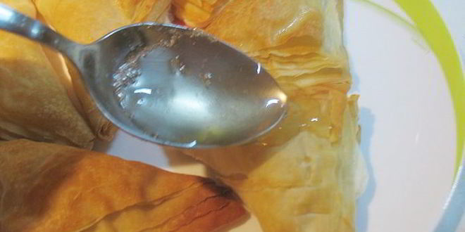 Рецепт пирожное аромат розы из теста фило с кремом