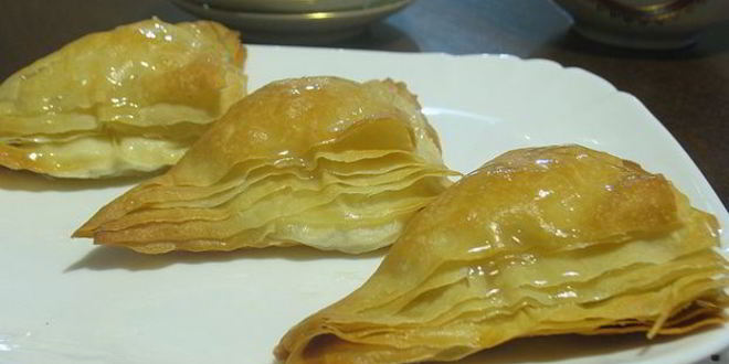 Рецепт пирожное аромат розы из теста фило с кремом