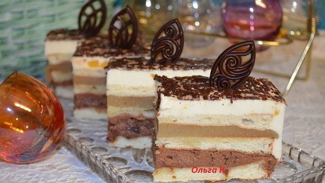 Рецепт Пирожное B-Caraibe