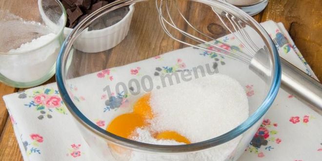 Рецепт пирожное бисквитное с кремом