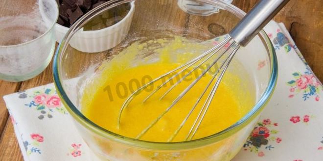 Рецепт пирожное бисквитное с кремом