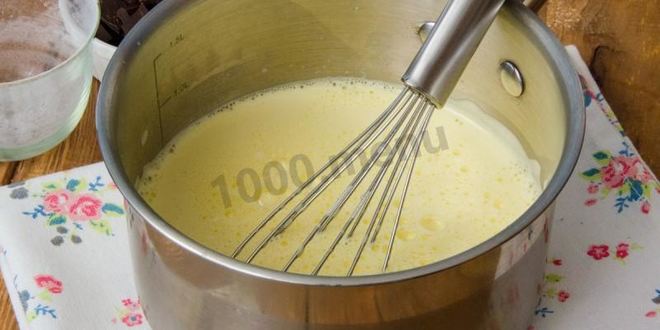 Рецепт пирожное бисквитное с кремом