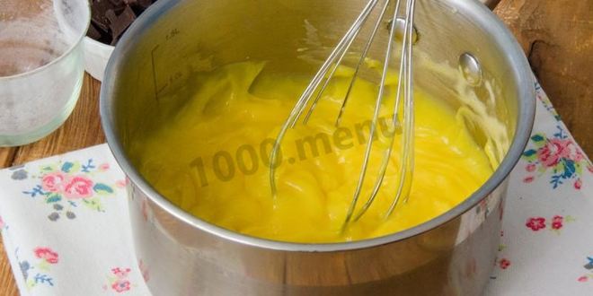 Рецепт пирожное бисквитное с кремом