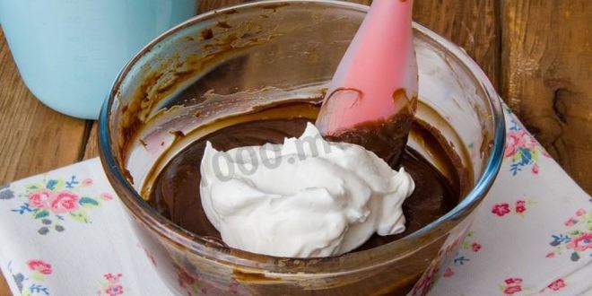 Рецепт пирожное бисквитное с кремом