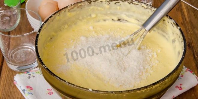 Рецепт пирожное бисквитное с кремом