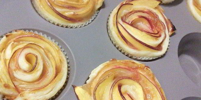 Рецепт пирожное из слоеного теста с нектарином