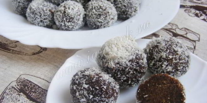 Рецепт пирожное картошка из бисквита