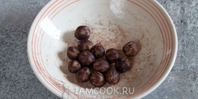 Рецепт пирожное картошка из марципана