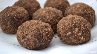 Рецепт Пирожное картошка из овсяного печенья