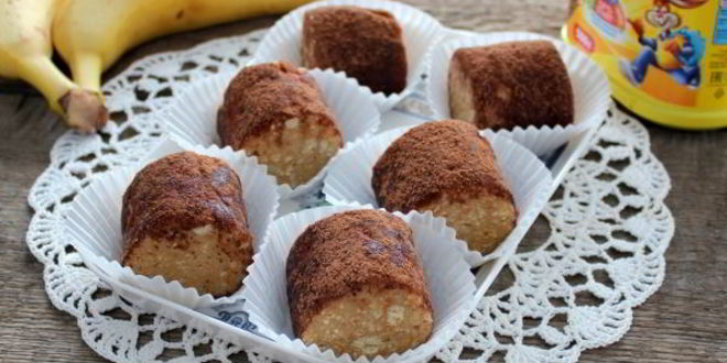 Рецепт пирожное колбаска из печенья