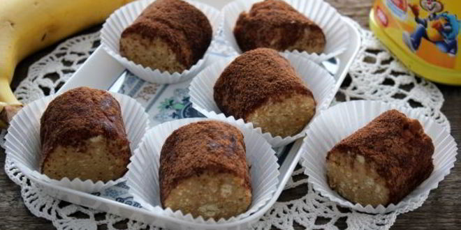 Рецепт пирожное колбаска из печенья