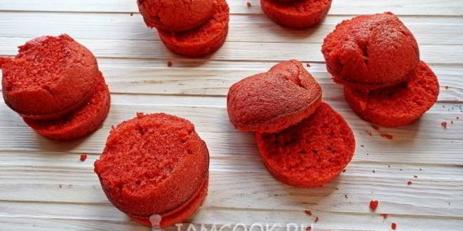 Рецепт пирожное красный бархат