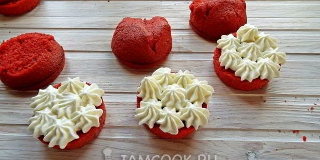Рецепт пирожное красный бархат