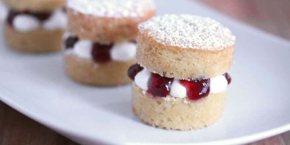 Как приготовить пирожное мини-виктория