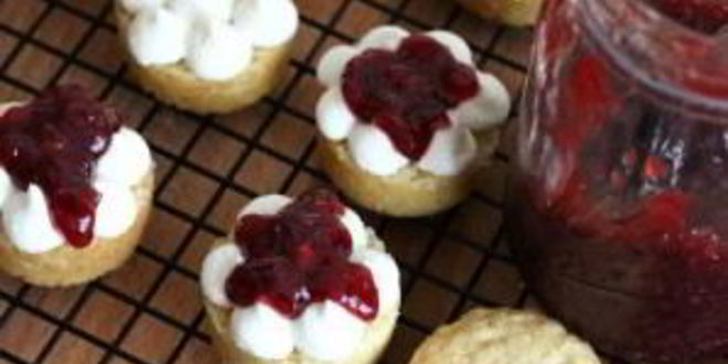 Рецепт пирожное мини-виктория