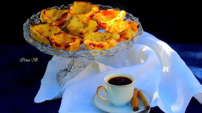 Рецепт Пирожное Паштел де ната