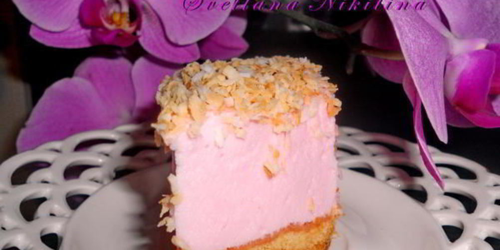 Как приготовить пирожное розовые сны