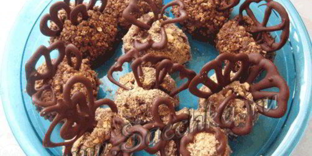 Как приготовить пирожное с грецким орехом