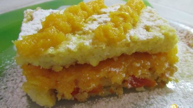 Рецепт Пирожное Солнечное из кукурузных хлопьев