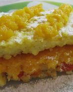 Пирожное Солнечное из кукурузных хлопьев