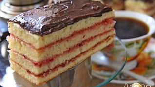 Рецепт Пирожное Валентинов день