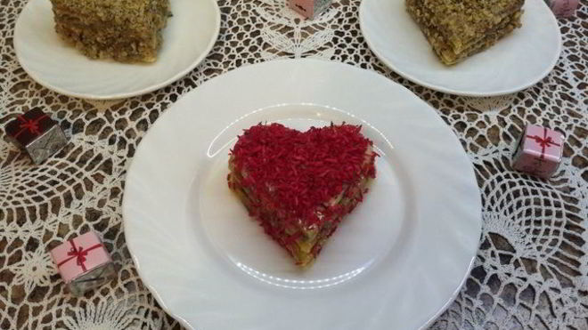 Рецепт Пирожные из домашних вафель