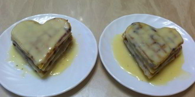 Рецепт пирожные из домашних вафель