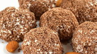 Рецепт Пирожные из творога с финиками