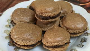 Рецепт Пирожные макарон на миндальной муке